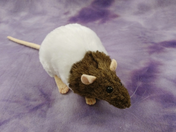 Agouti Brown Bareback Rat Plushie