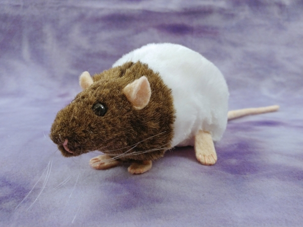 Agouti Brown Bareback Rat Plushie