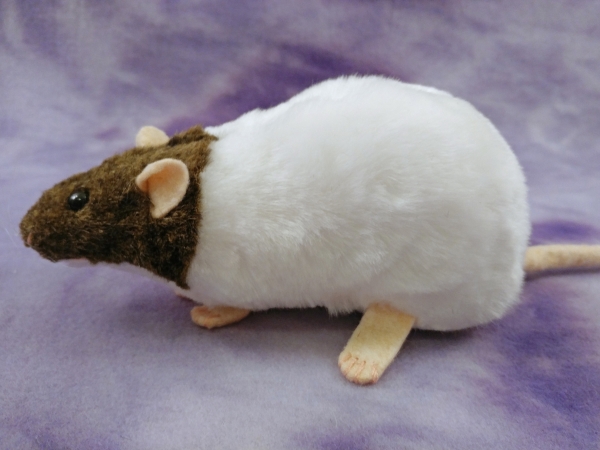 Agouti Brown Capped Rat Plushie