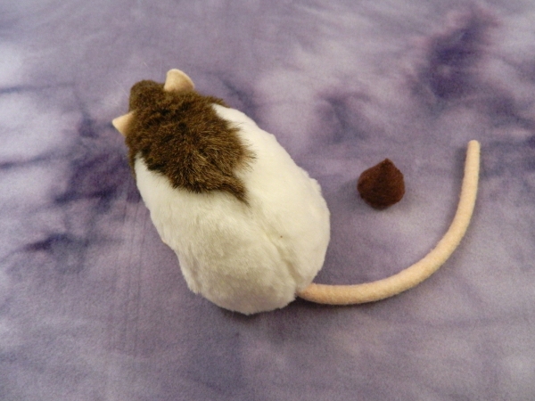 Agouti Brown Half-Hooded Rat Plushie