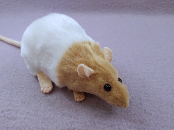 Beige Bareback Rat Plushie