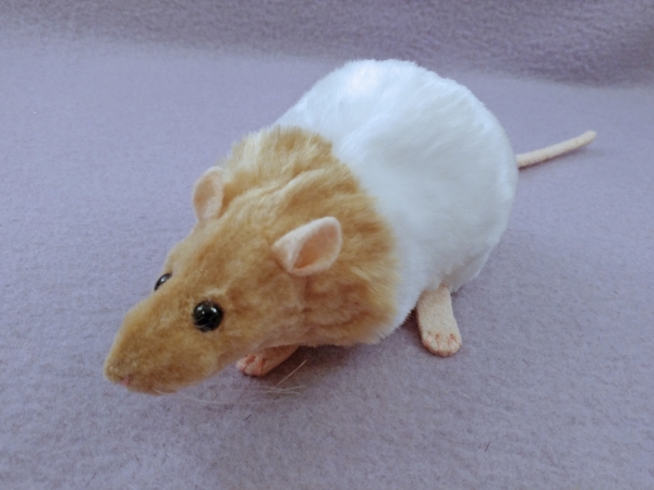 Beige Bareback Rat Plushie