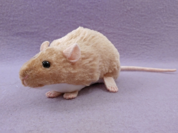 Beige Berkshire Rat Plushie