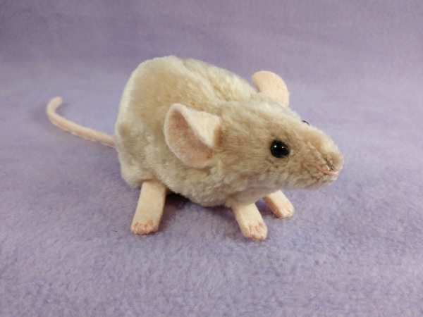 Beige Mouse Plushie