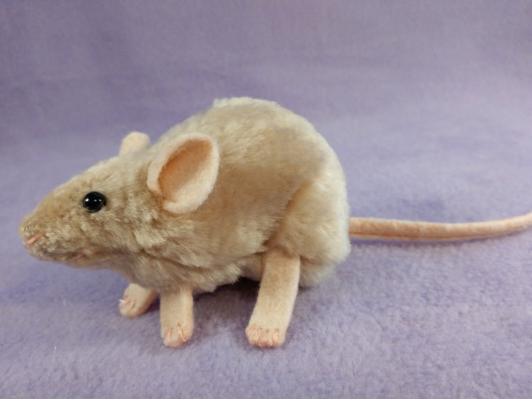 Beige Mouse Plushie