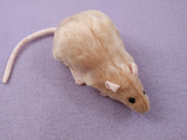 Beige Rat Plushie