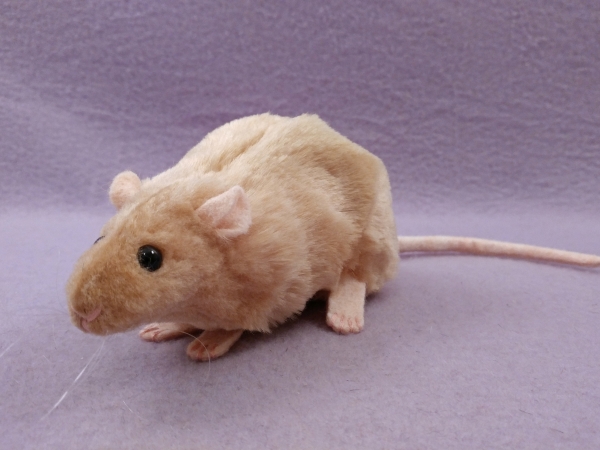 Beige Rat Plushie