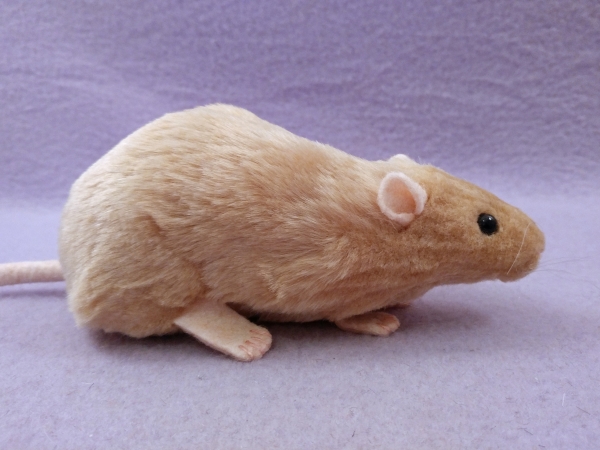 Beige Rat Plushie