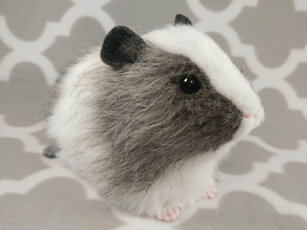 Big Agouti Grey Dutch Guinea Pig Plushie