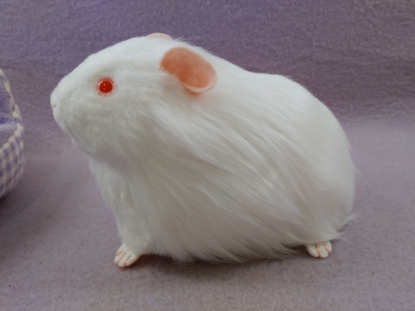 Big White Guinea Pig Plushie