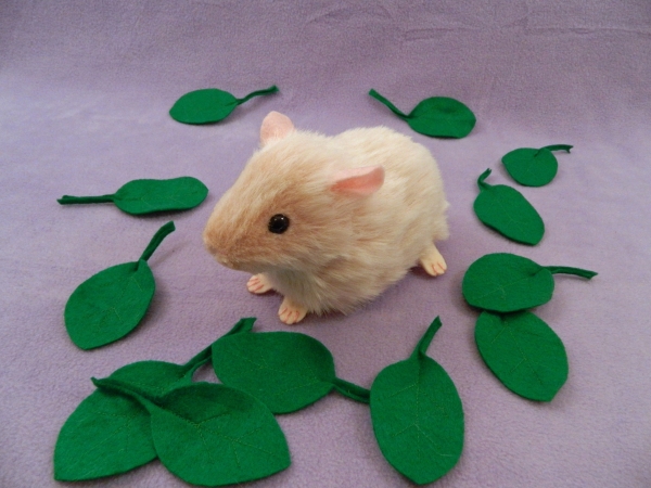 Big Beige Guinea Pig Plushie