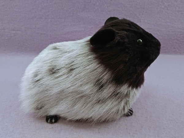 Big Black Roan Guinea Pig Plushie