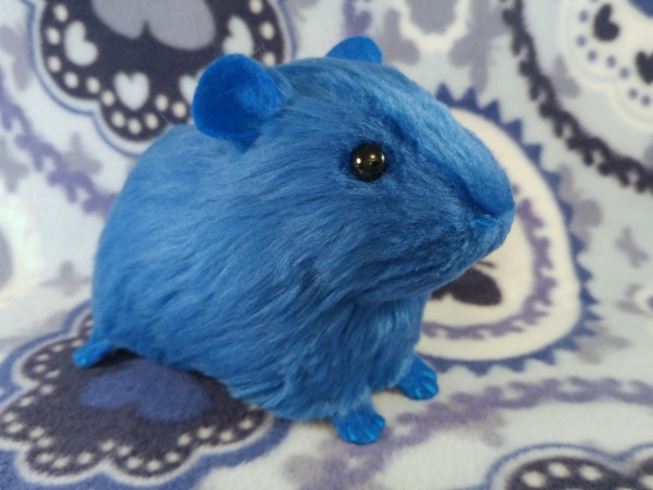 Big Blue Guinea Pig Plushie