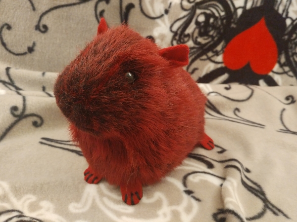 Big Cherry Bomb Guinea Pig Plushie