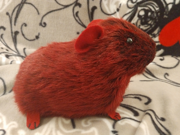 Big Cherry Bomb Guinea Pig Plushie