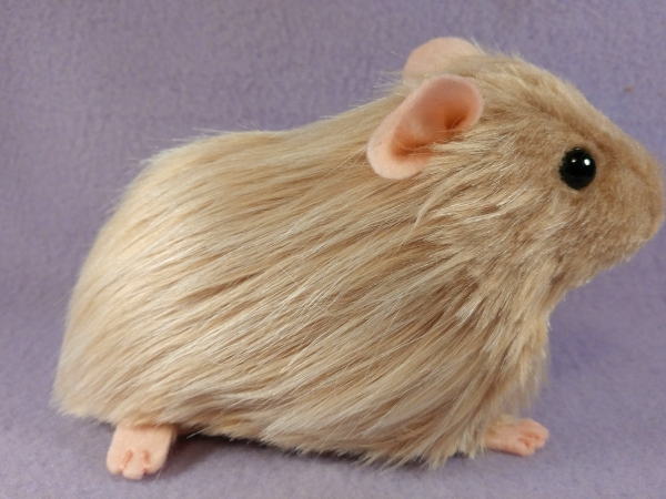 Big Frosted Pink Guinea Pig Plushie