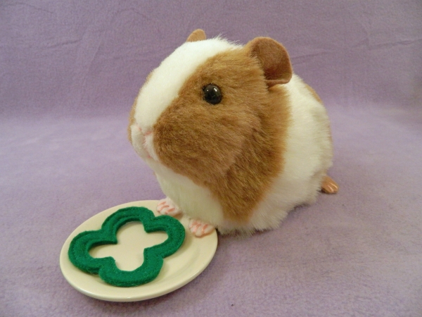 Big Golden Brown Dutch Guinea Pig Plushie