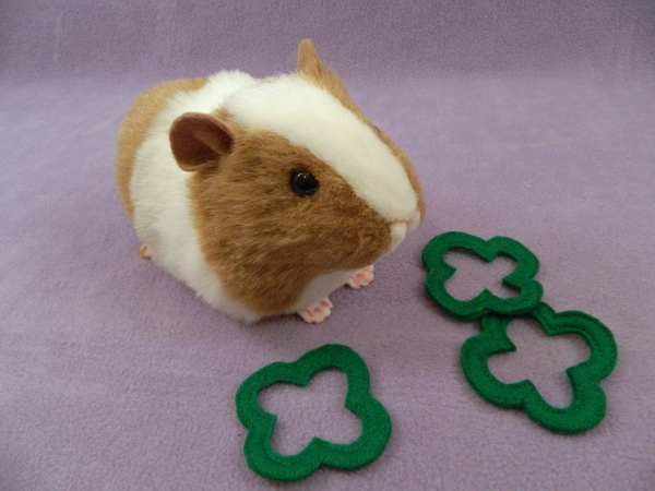 Big Golden Brown Dutch Guinea Pig Plushie