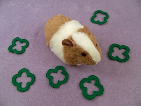 Big Golden Brown Dutch Guinea Pig Plushie
