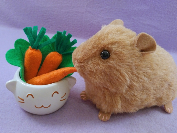 Big Golden Brown Guinea Pig Plushie