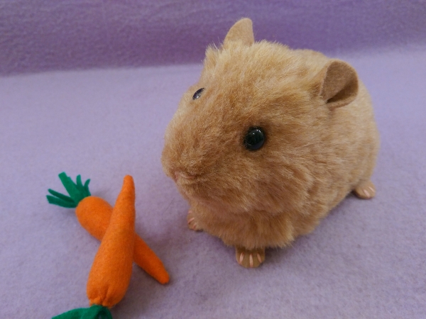 Big Golden Brown Guinea Pig Plushie