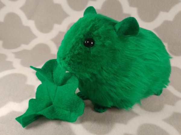 Big Green Guinea Pig Plushie