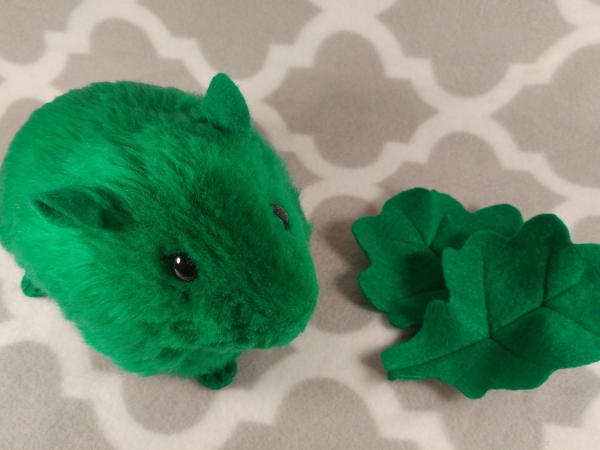 Big Green Guinea Pig Plushie