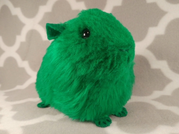 Big Green Guinea Pig Plushie