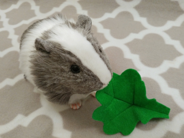 Big Grey Dutch Guinea Pig Plushie