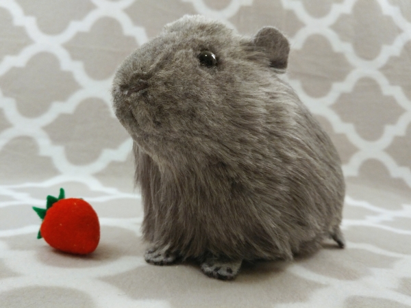Big Grey Guinea Pig Plushie