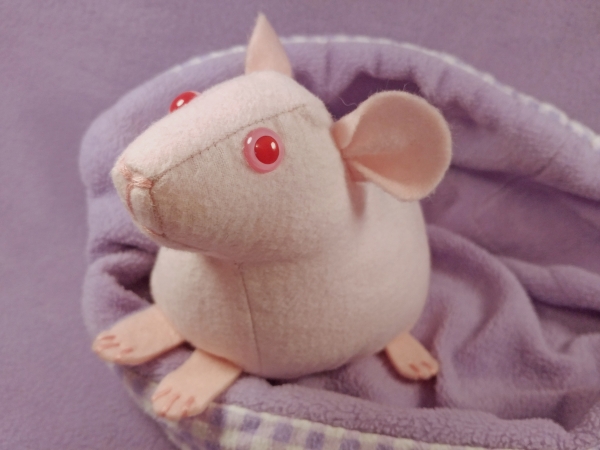 Big Hairless Guinea Pig Plushie