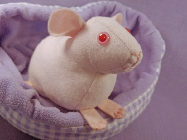 Big Hairless Guinea Pig Plushie