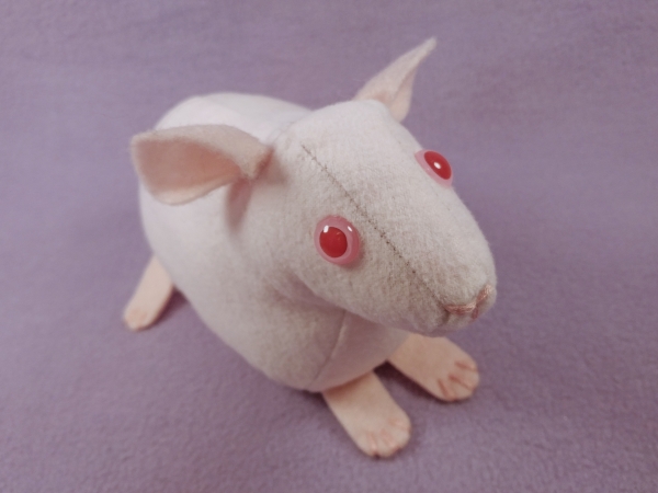 Big Hairless Guinea Pig Plushie
