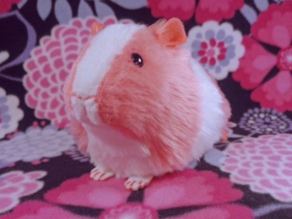 Big Hot Pink Dutch Guinea Pig Plushie