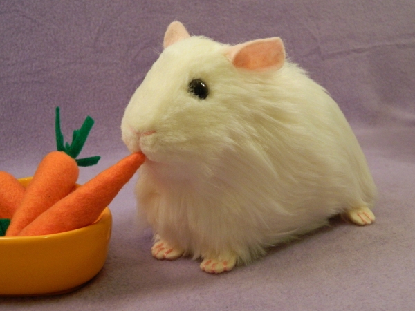 Big Ivory Guinea Pig Plushie