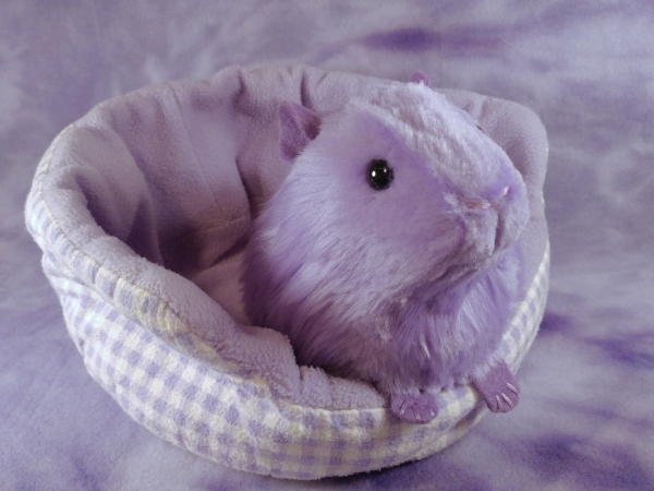 Big Lavender Guinea Pig Plushie