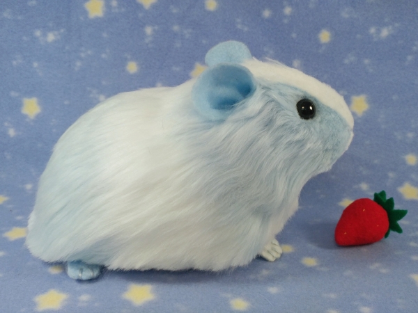 Big Light Blue Dutch Guinea Pig Plushie (Fluffy)