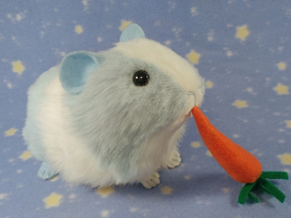 Big Light Blue Dutch Guinea Pig Plushie (Smooth)