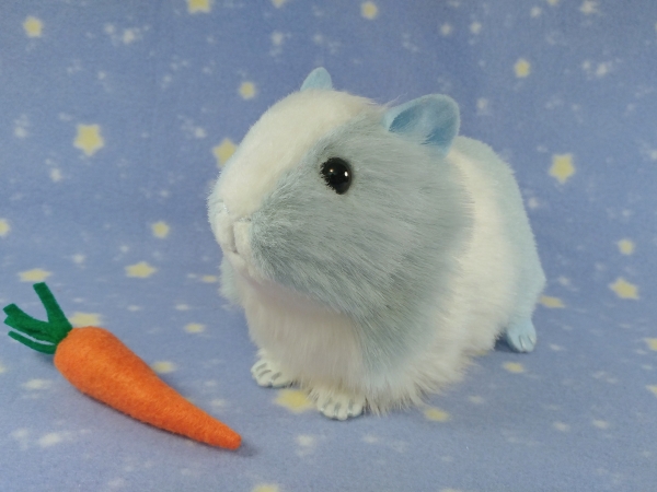 Big Light Blue Dutch Guinea Pig Plushie (Smooth)