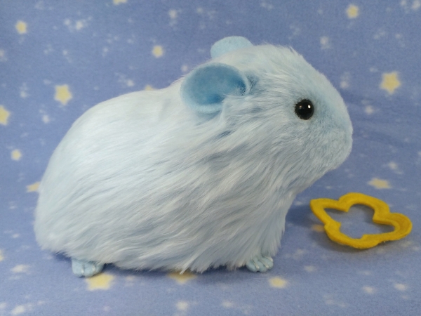 Big Light Blue Guinea Pig Plushie (Fluffy)