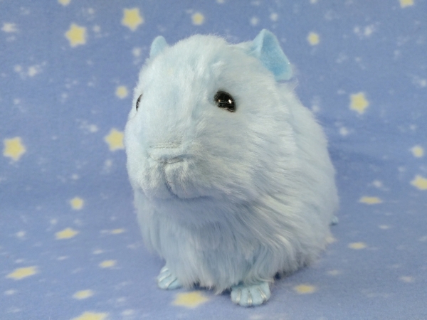 Big Light Blue Guinea Pig Plushie (Fluffy)