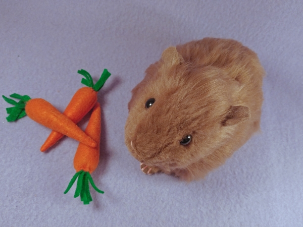 Big Light Brown Guinea Pig Plushie