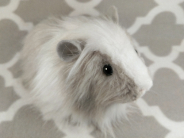 Big Grey Dutch Longhaired Guinea Pig Plushie