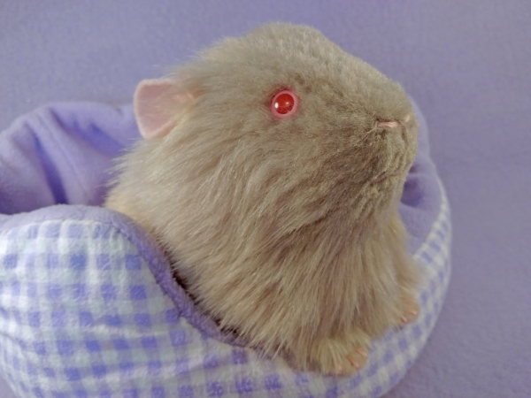 Big Lilac Grey Guinea Pig Plushie