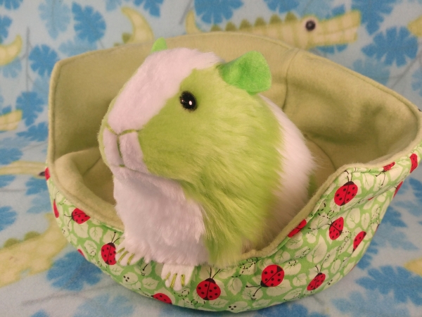 Big Lime Green Dutch Guinea Pig Plushie