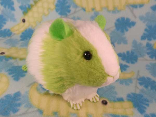 Big Lime Green Dutch Guinea Pig Plushie