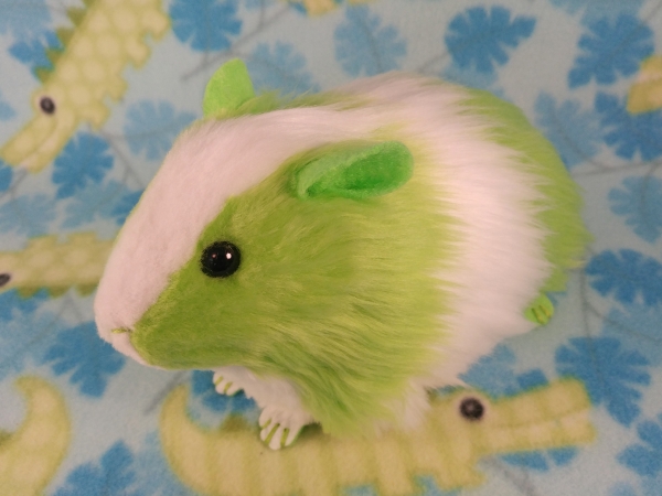 Big Lime Green Dutch Guinea Pig Plushie