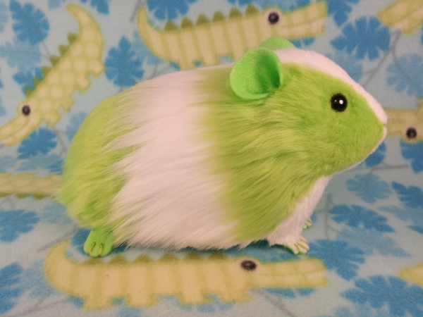 Big Lime Green Dutch Guinea Pig Plushie