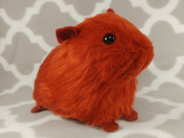 Big Maroon Guinea Pig Plushie