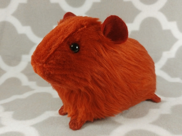 Big Maroon Guinea Pig Plushie